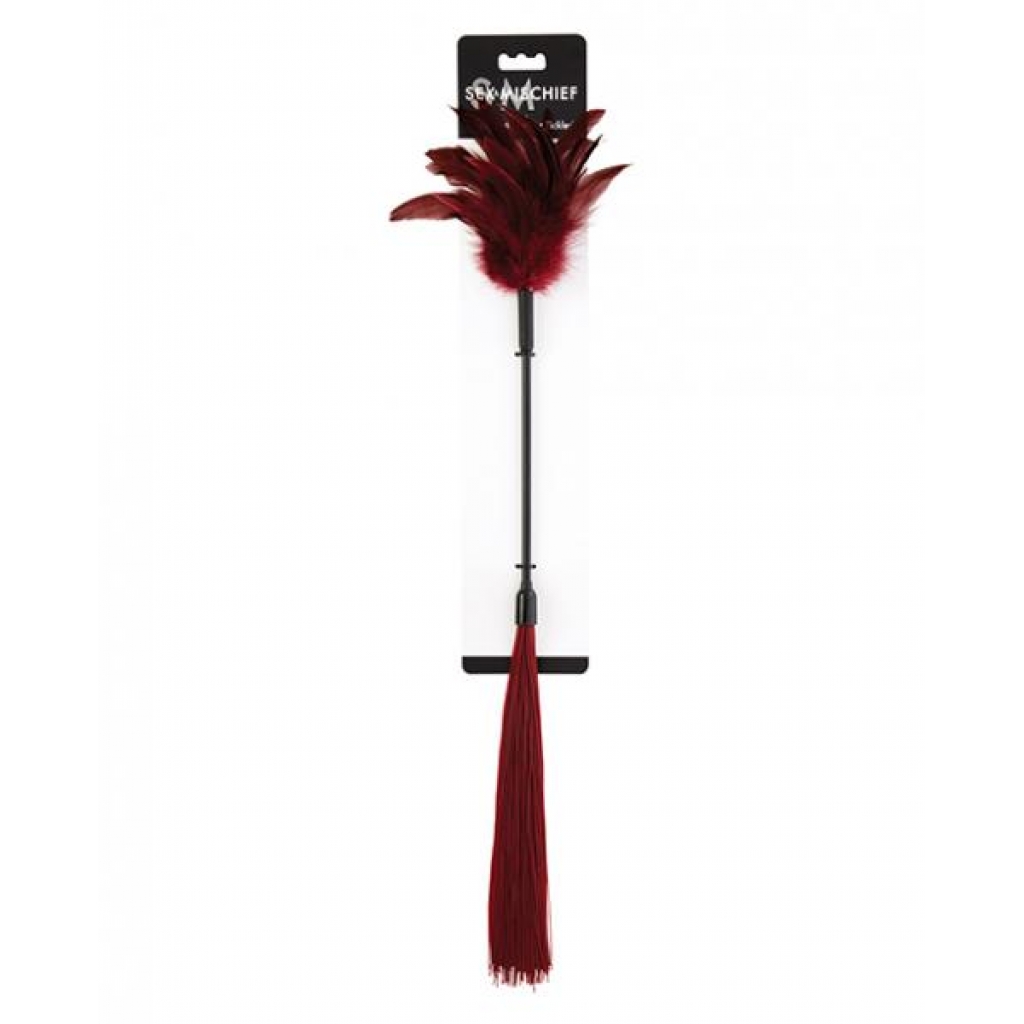 Sex & Mischief Enchanted Feather Tickler Black - Feathers & Ticklers