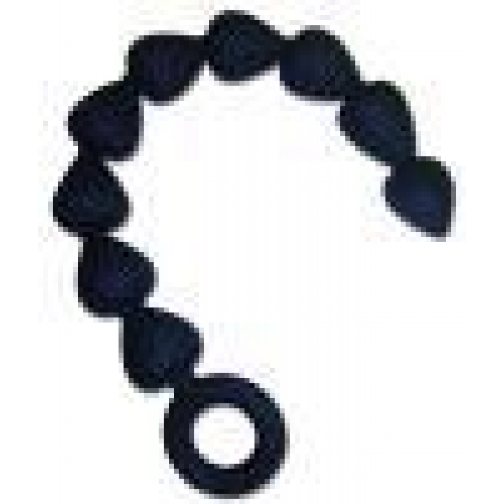 Sex & Mischief silicone anal beads - black - Anal Beads