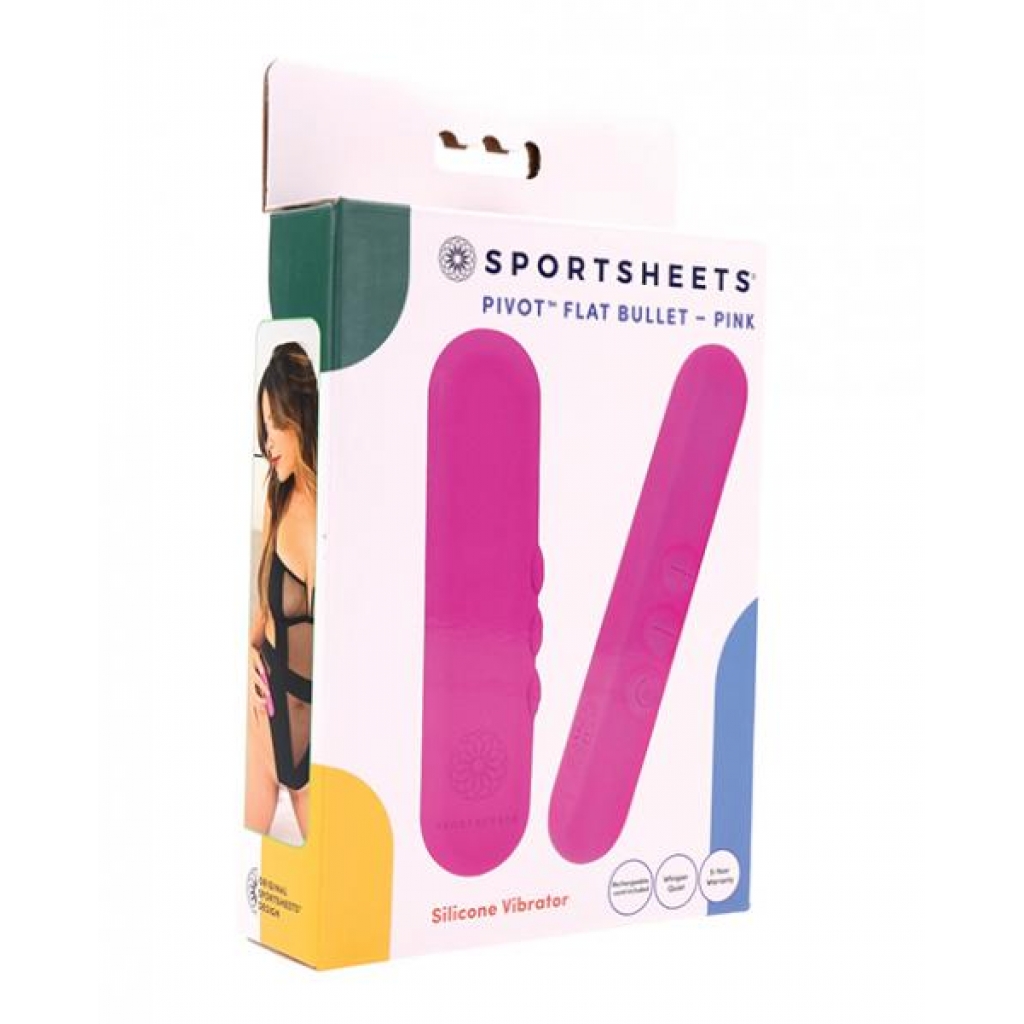 Pivot Flat Bullet - Pink - Bullet Vibrators