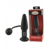 Inflatable Vibrating Butt Plug Black - Anal Plugs