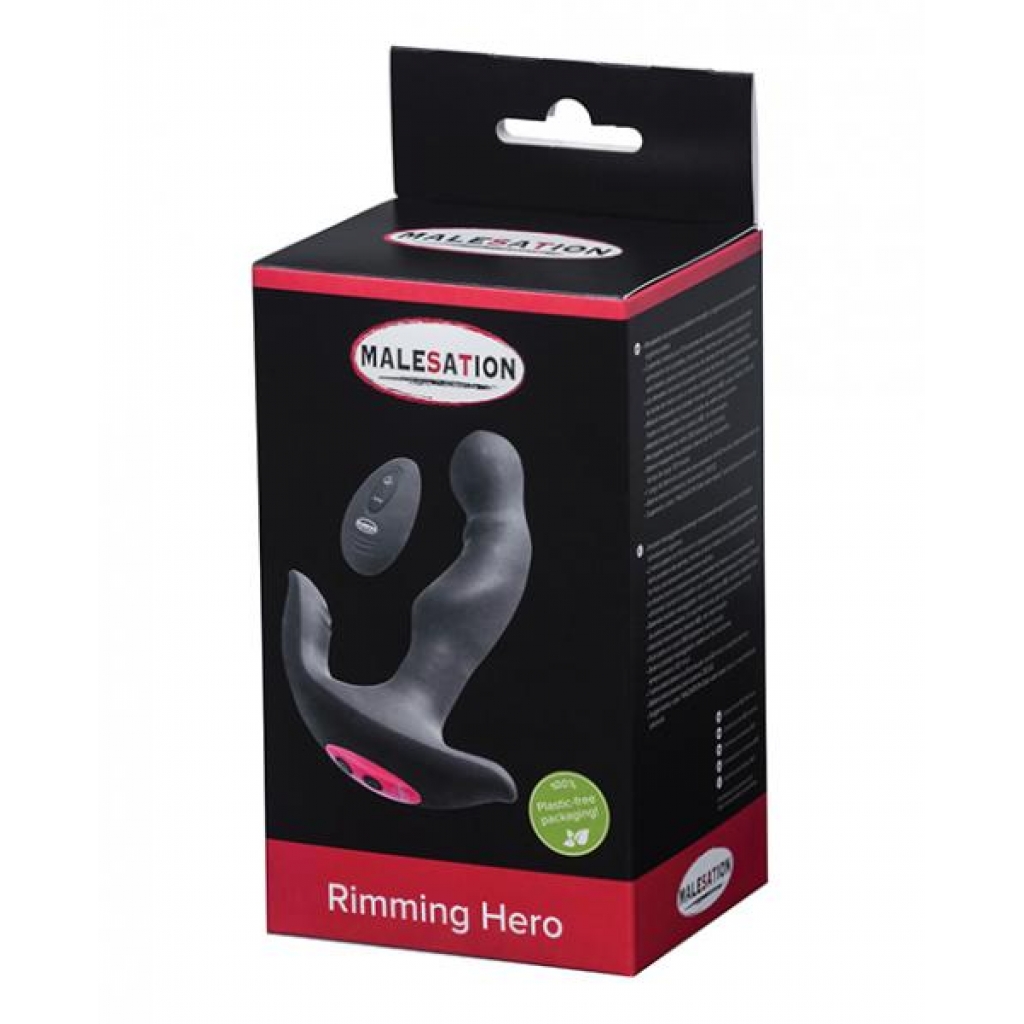 Malesation Rimming Hero - Black - Anal Plugs