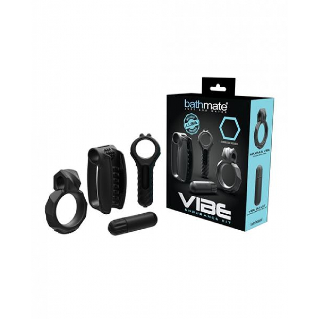 Bathmate Vibe Endurance Kit - Black - Mens Cock & Ball Gear