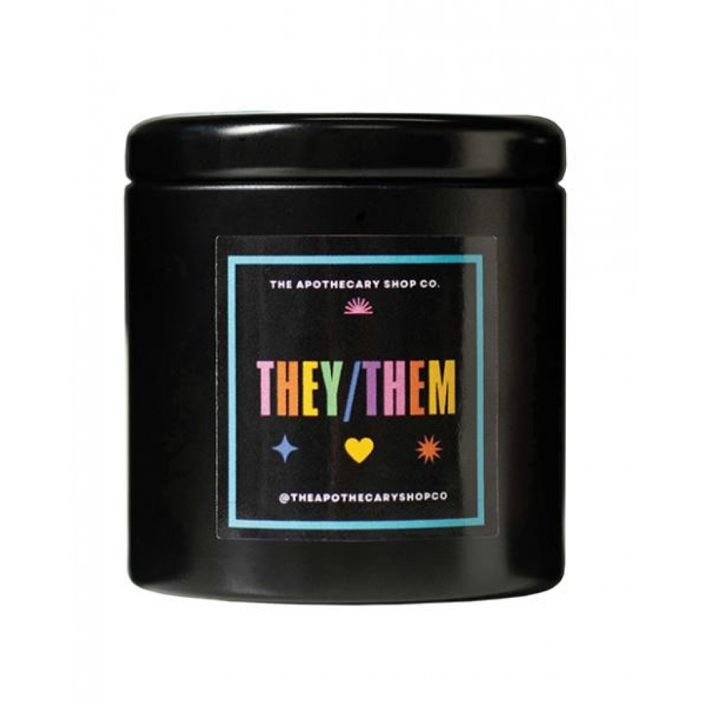 Gender Fluid They/Them Candle