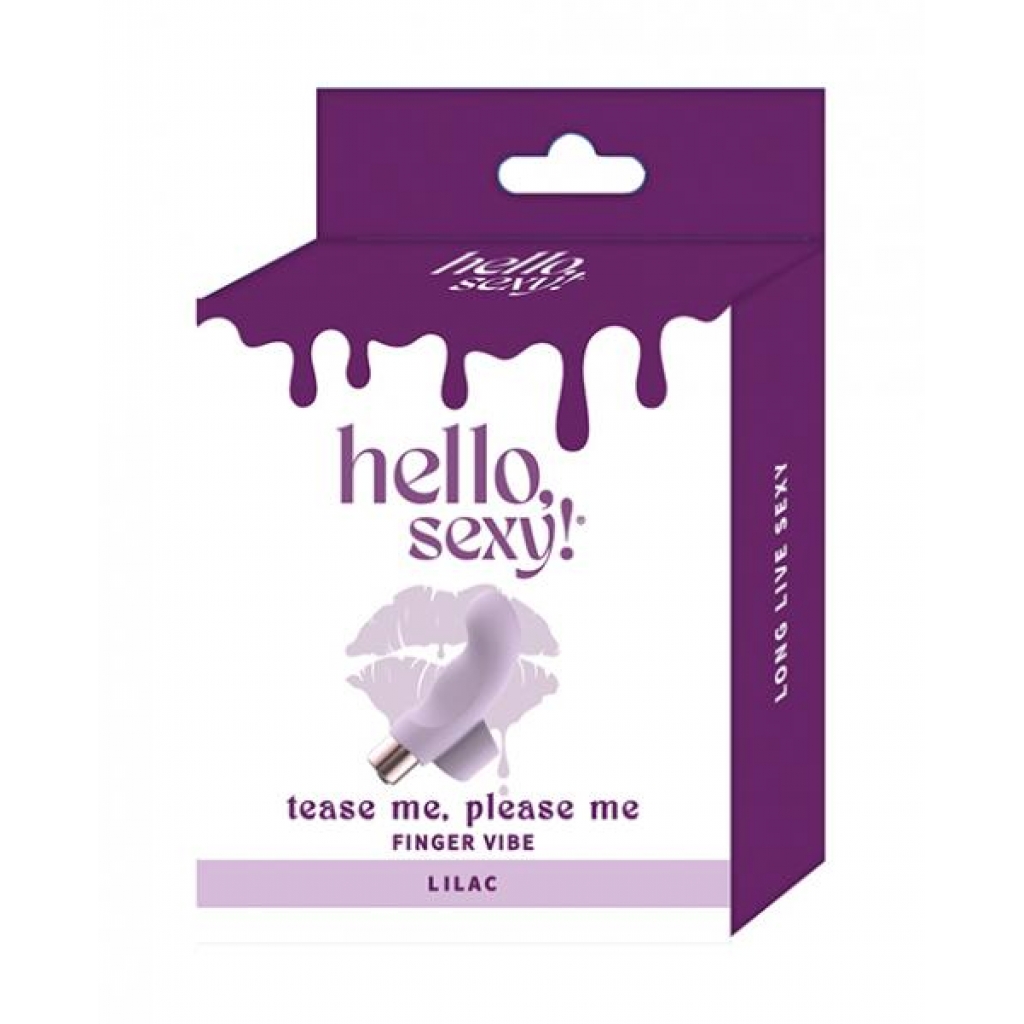 Hello Sexy! Tease Me, Please Me - Lilac - Finger Vibrators