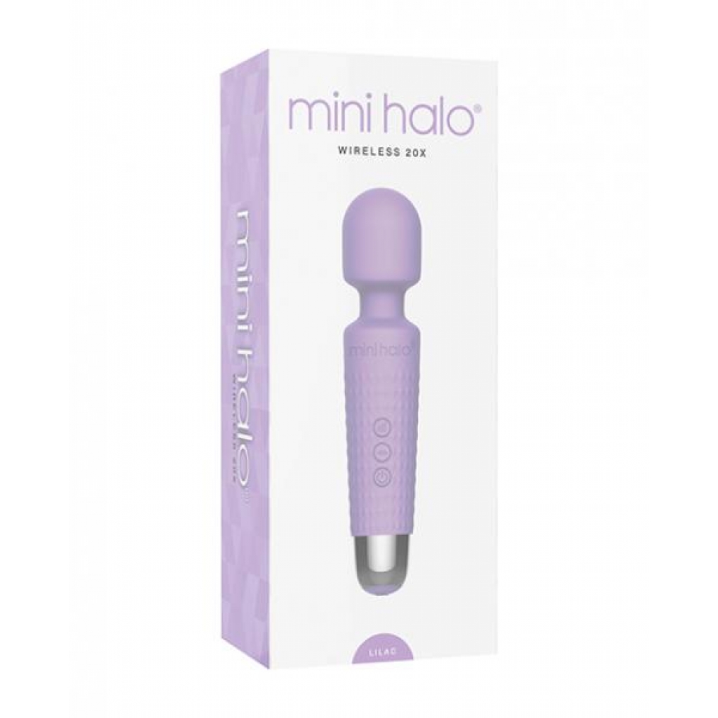 Mini Halo Wireless 20x Wand - Lilac - Body Massagers