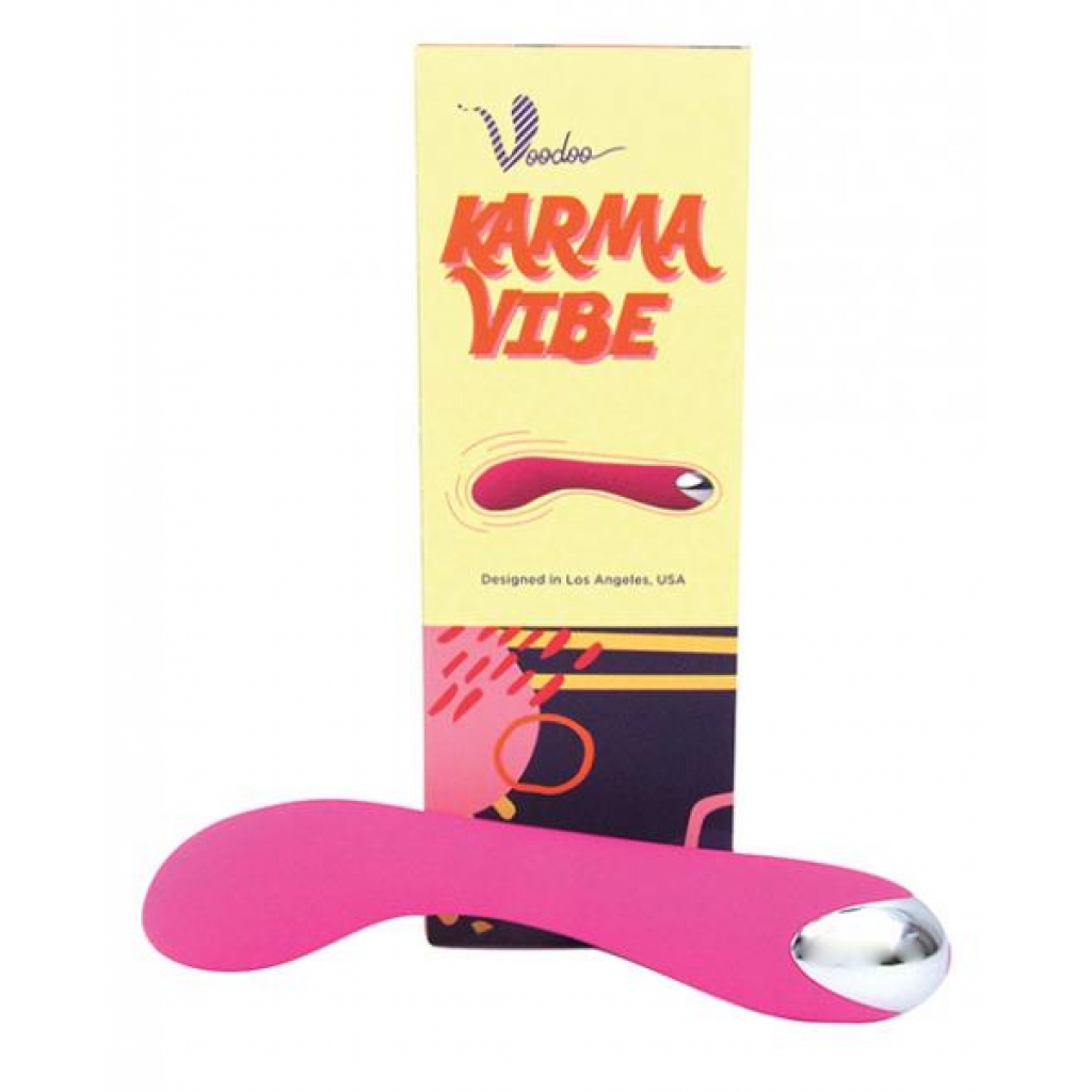 Voodoo Karma Vibe 10x Wireless - Pink - G-Spot Vibrators