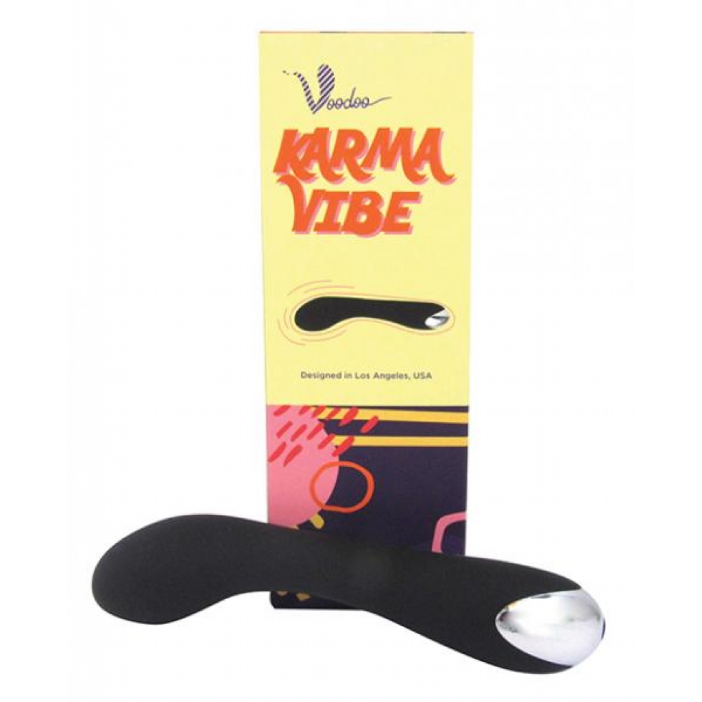 Voodoo Karma Vibe 10x Wireless - Black - G-Spot Vibrators