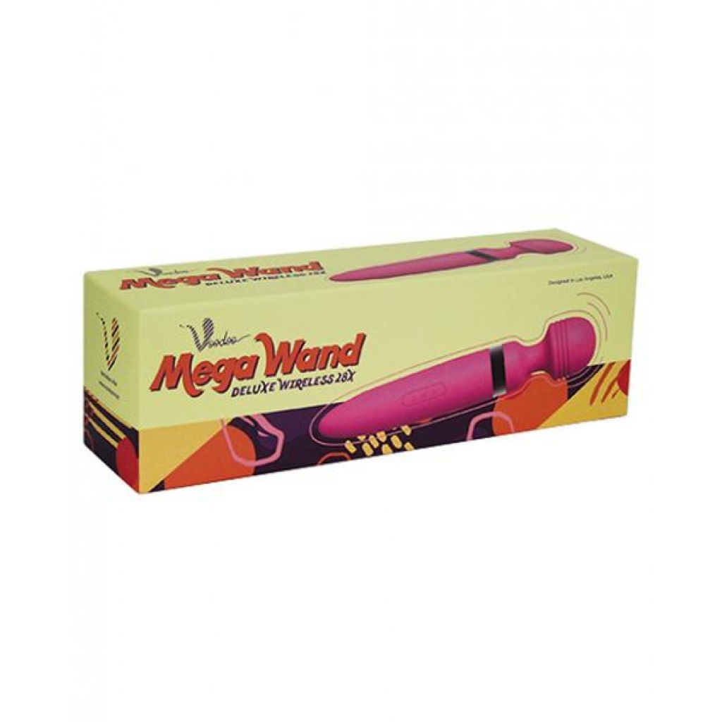 Voodoo Deluxe Mega Wand 28x - Pink - Body Massagers