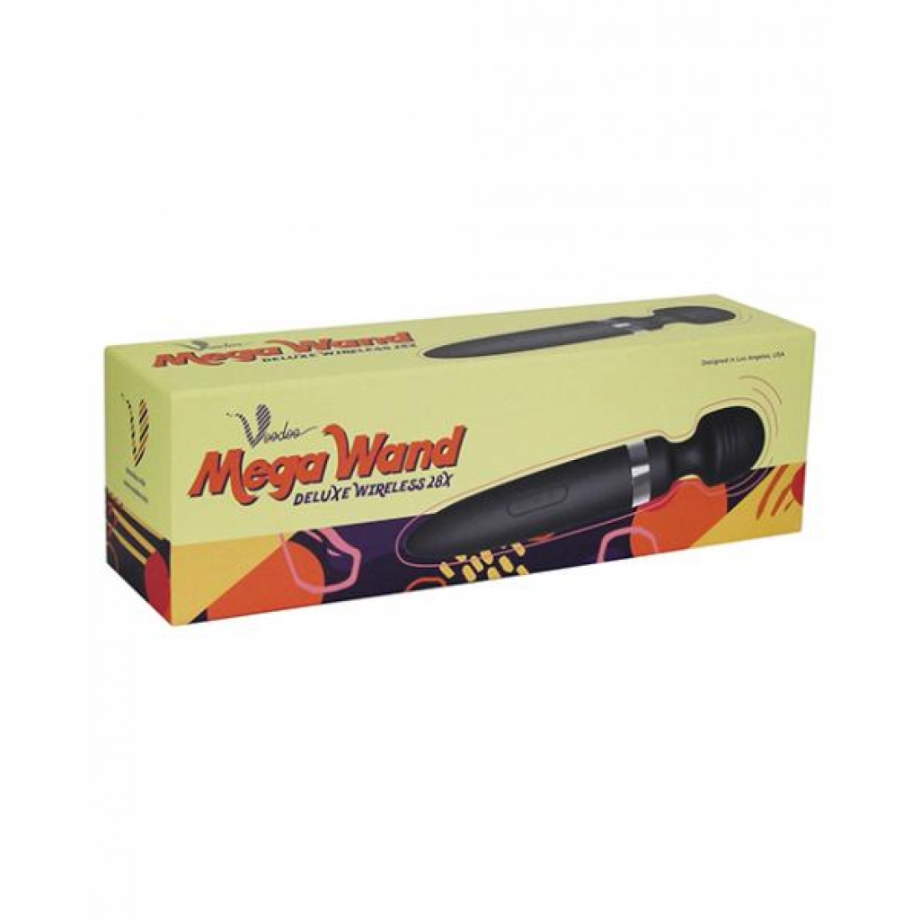 Voodoo Deluxe Mega Wand 28X Black Body Massager - Body Massagers