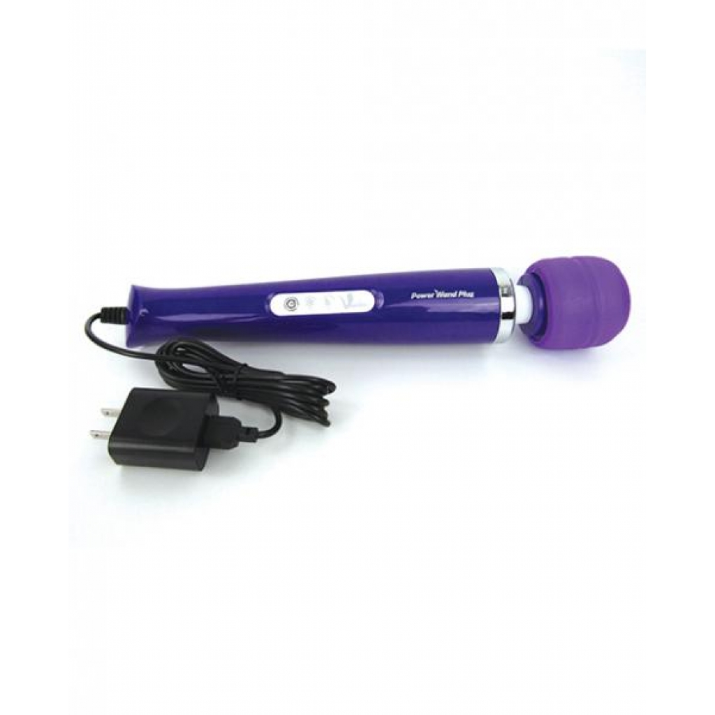 Voodoo Power Wand Plus 28X Plug In Purple - Body Massagers