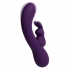 Kinky Bunny Plus Rechargeable Dual Vibe Deep Purple - Rabbit Vibrators