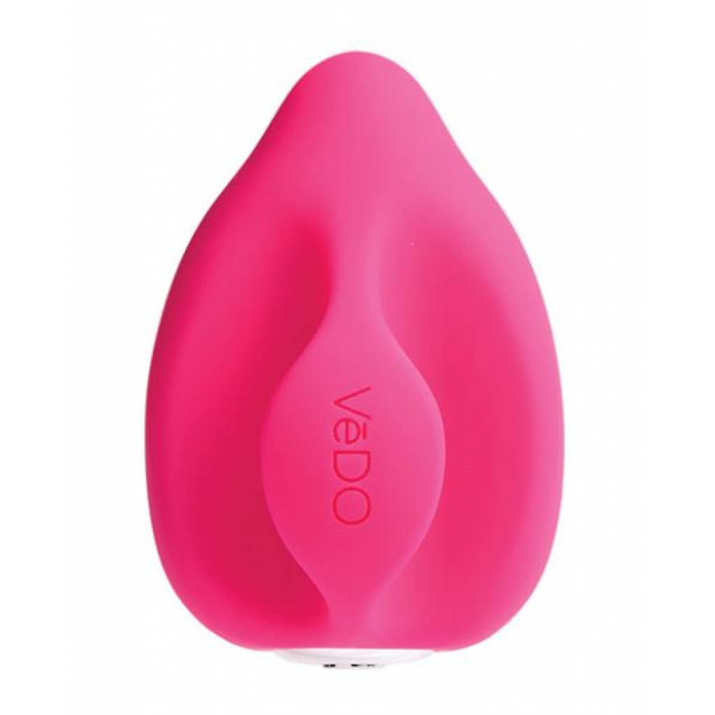 Vedo Yumi Rechargeable Finger Vibe Foxy Pink - Finger Vibrators