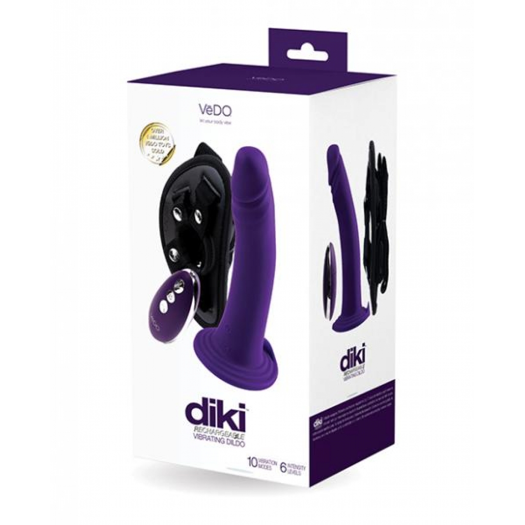 Vedo Diki Rechargeable Vibrating Dildo