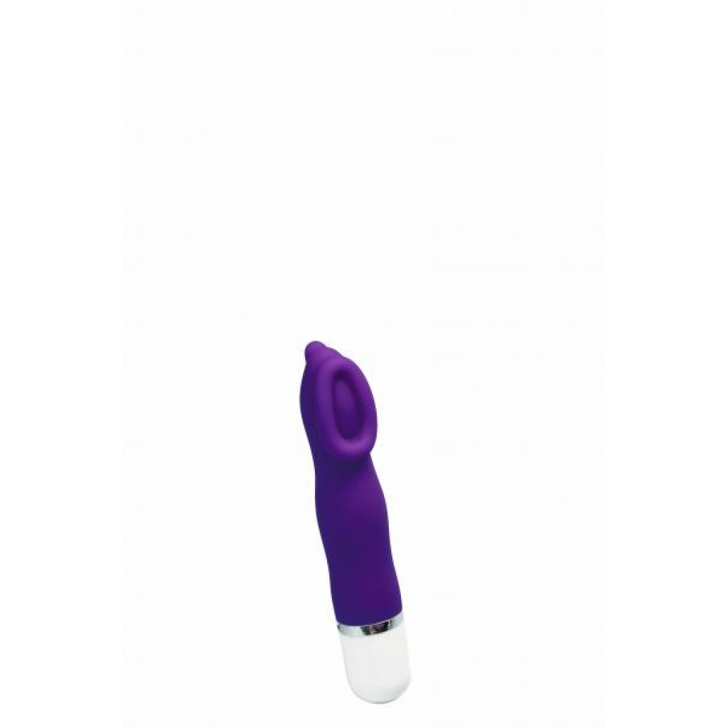 Luv Mini Silicone Waterproof Vibe - Purple - Clit Cuddlers