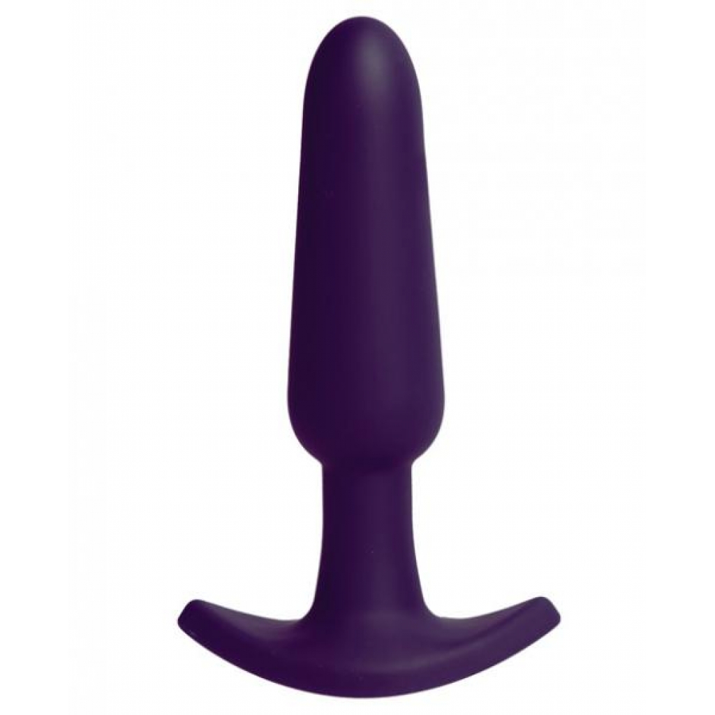 Vedo Bump Rechargeable Anal Vibe Dark Purple - Realistic