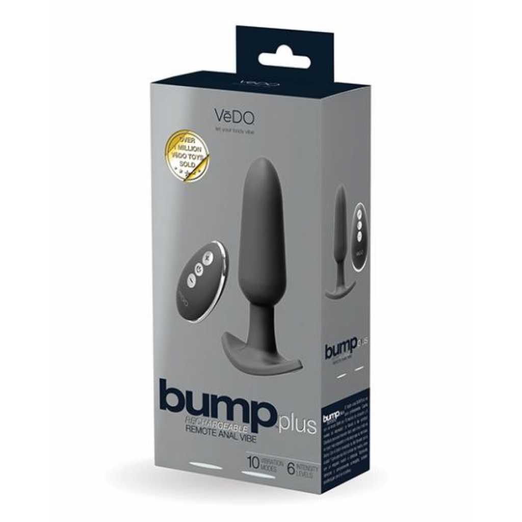 Bump Plus Rechargeable Remote Control Anal Vibrator