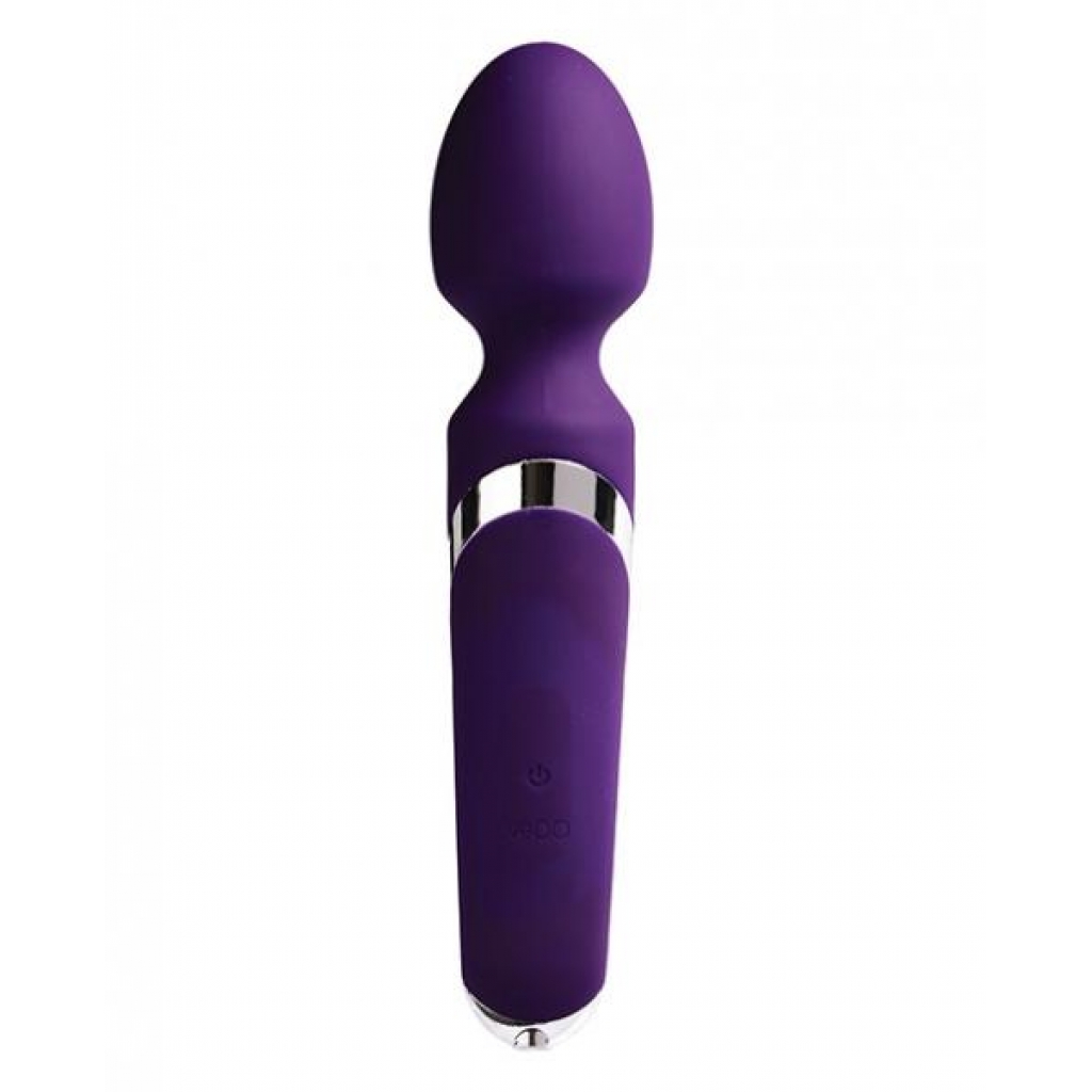 Vedo Wanda Rechargeable Wand Massager Deep Purple - Body Massagers