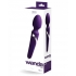 Vedo Wanda Rechargeable Wand Massager Deep Purple - Body Massagers