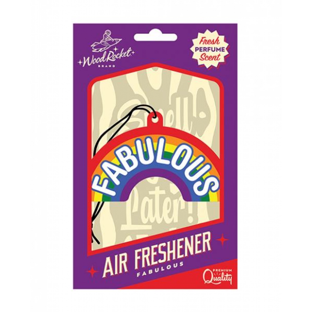 Wood Rocket Fabulous Air Freshener - Perfume