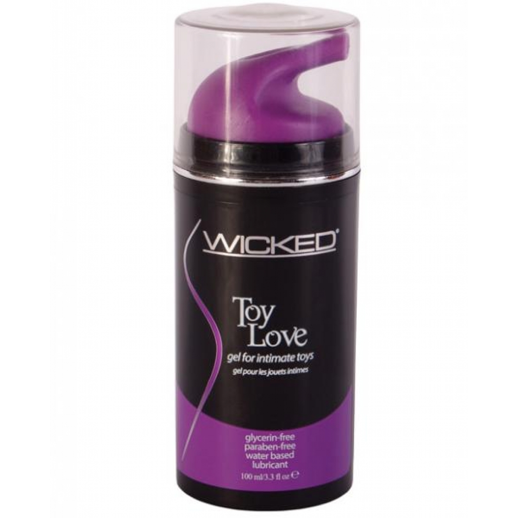 Wicked Toy Love Gel For Toys 3.3oz - Lubricants