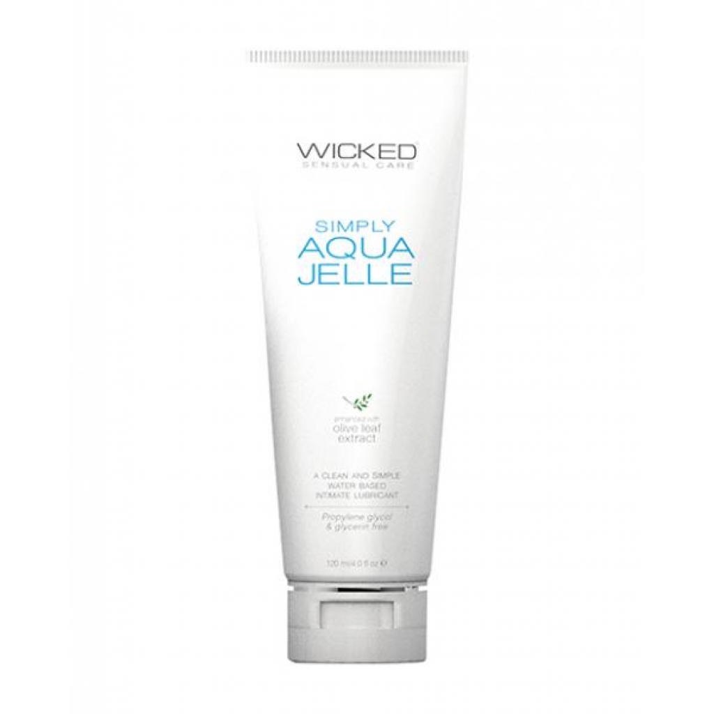 Wicked Simply Aqua Jelle Lubricant 4oz