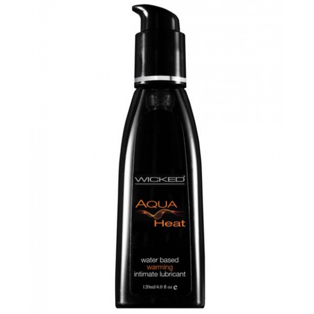 Wicked Aqua Heat Warming Water Based Lubricant 4oz - Lubricants