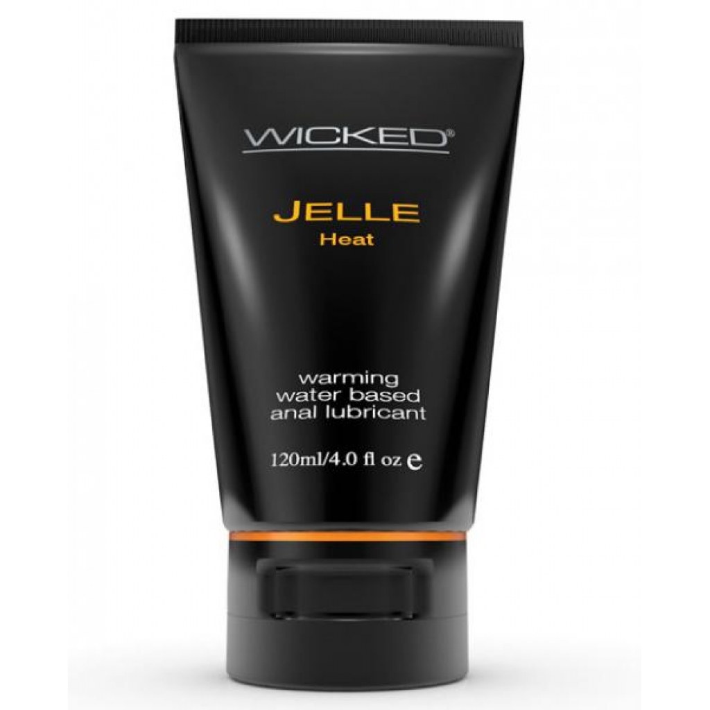 Wicked Jelle Warming Anal Gel Lubricant 4oz Tube - Lubricants