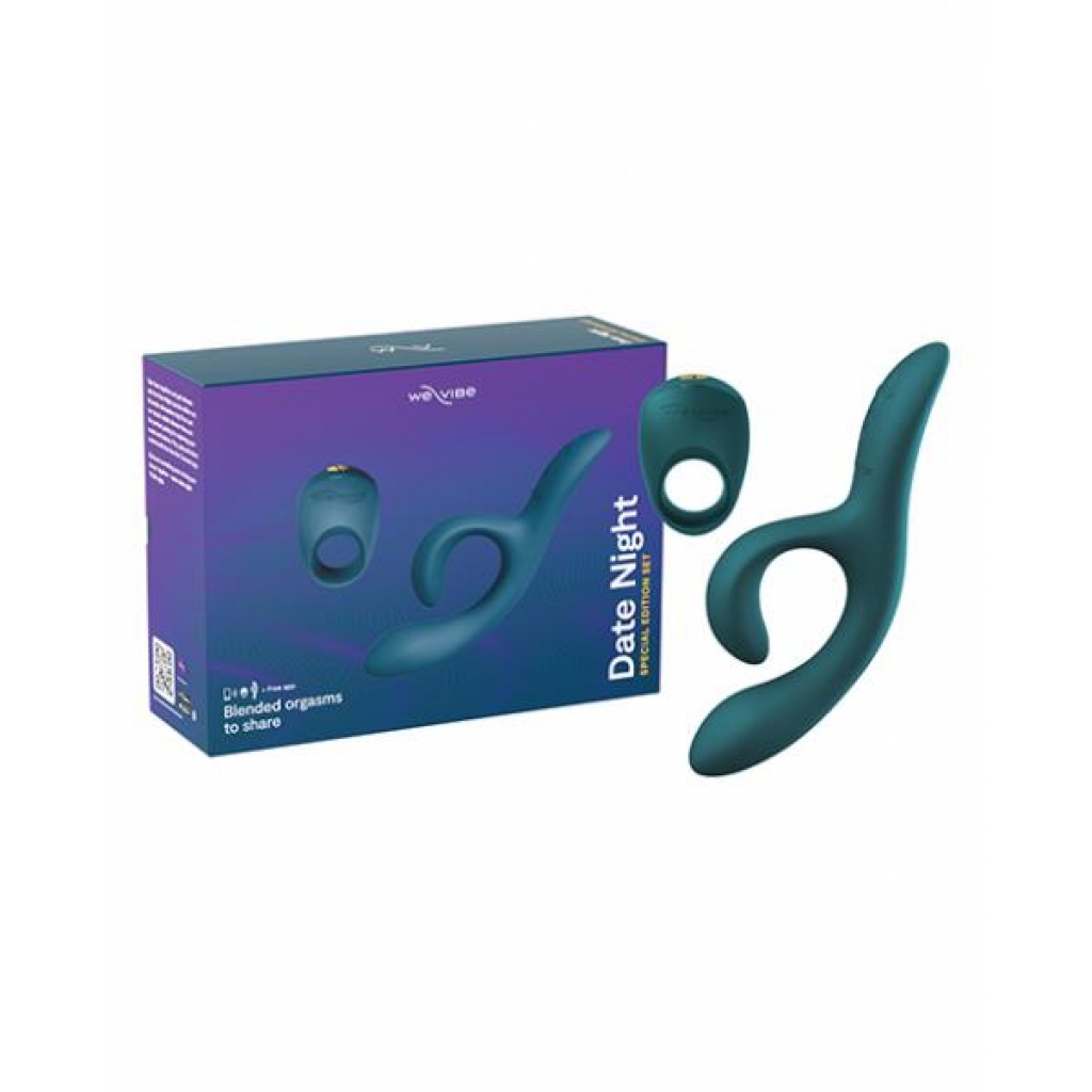 We-vibe Date Night Special Edition Kit - Green Velvet - Kits & Sleeves