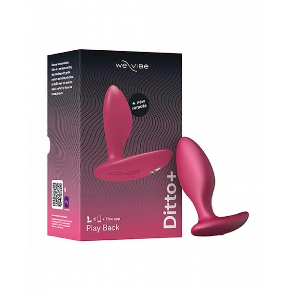 We-vibe Ditto+ - Cosmic Pink - Anal Plugs