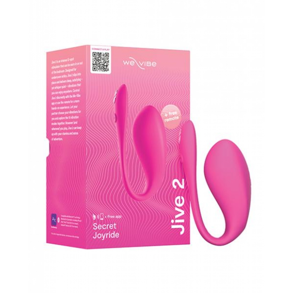 We-vibe Jive 2 - Electric Pink - G-Spot Vibrators