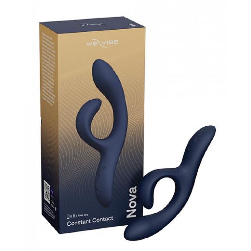 We-vibe Nova 2 Flexible Rabbit - Midnight Blue - G-Spot Vibrators