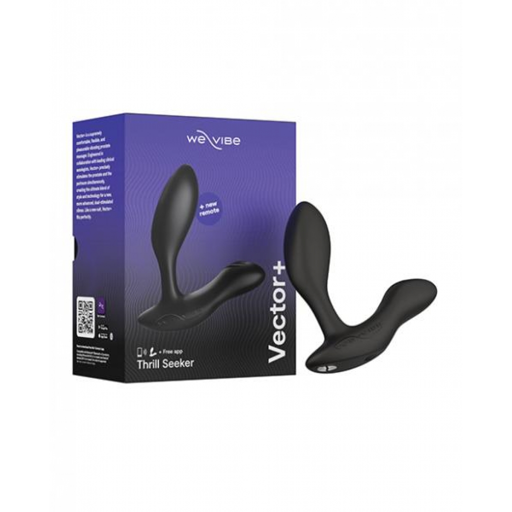 We-vibe Vector + - Charcoal Black - Prostate Massagers