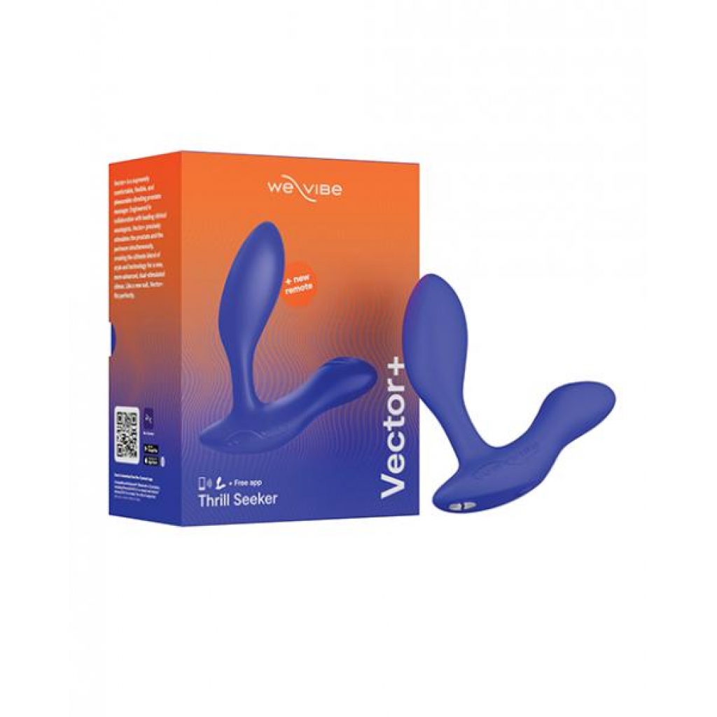 We-vibe Vector + - Royal Blue - Prostate Toys