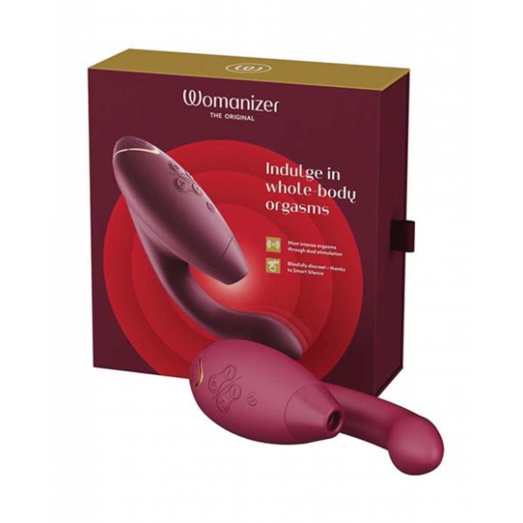 Womanizer Duo 2 - Bordeaux - Rabbit Vibrators