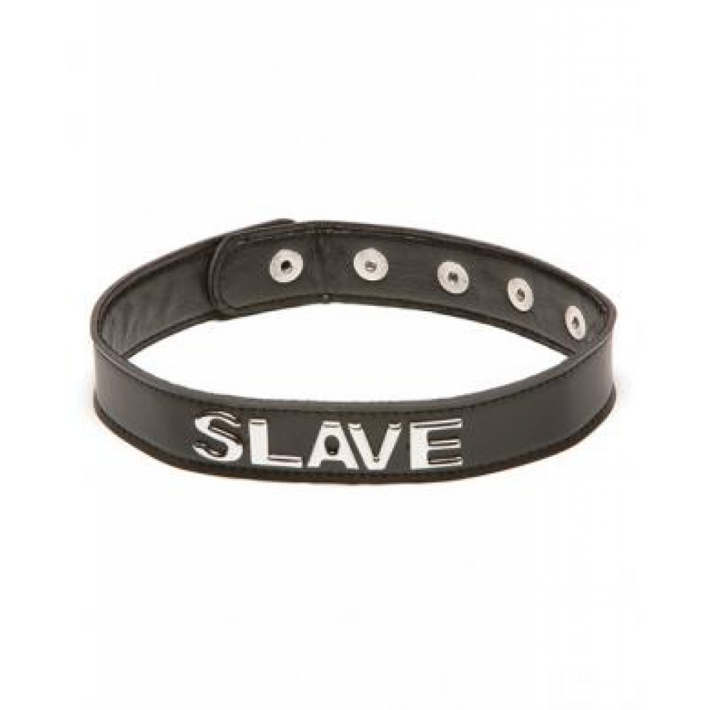 Talk Dirty To Me Collar - Slave - Collars & Leashes