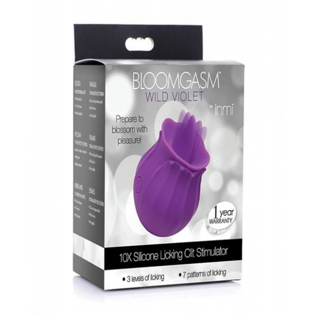 Inmi Bloomgasm Wild Violet - Purple - Clit Suckers & Oral Suction