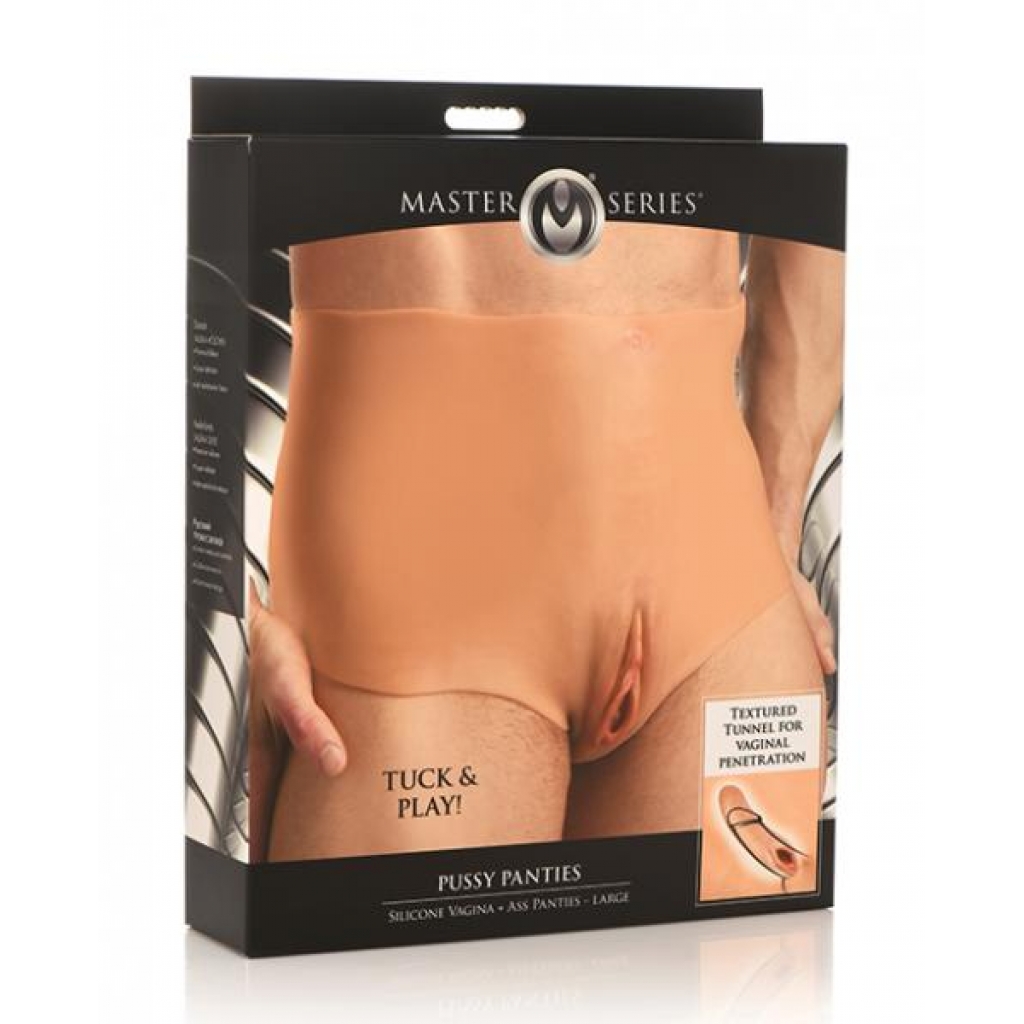 Master Series: Silicone Pussy Panties