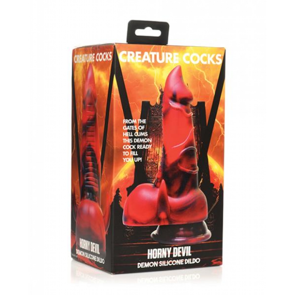 Creature Cocks Horny Devil Demon Silicone Dildo - Extreme Dildos