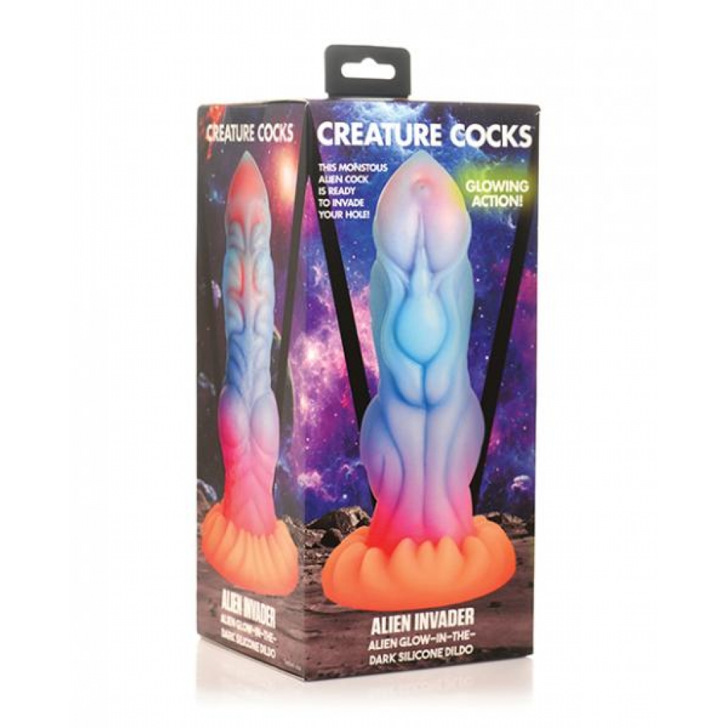 Glow-in-the-Dark Alien Invader Dildo