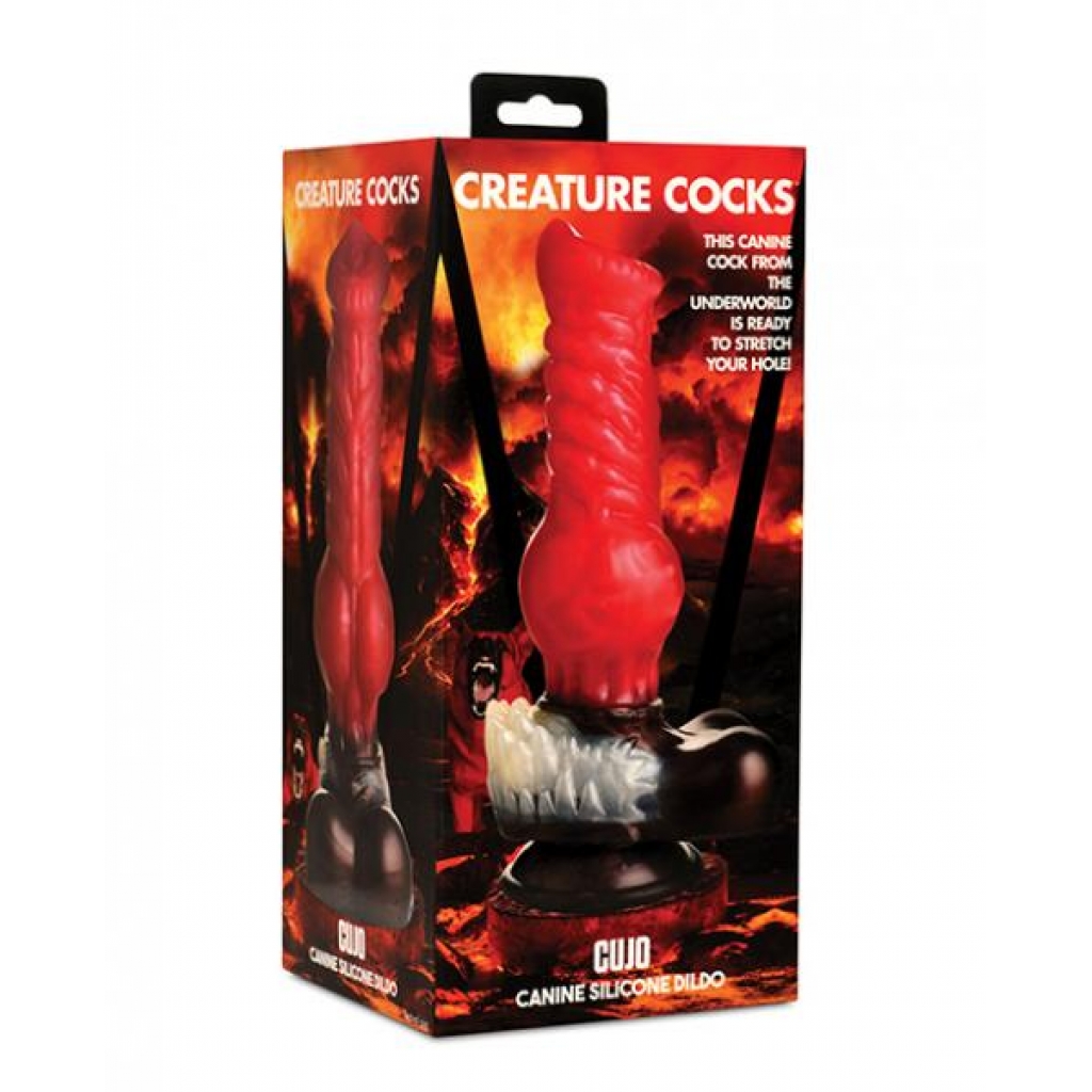 Creature Cocks Cujo Canine Silicone Dildo - Large - Extreme Dildos