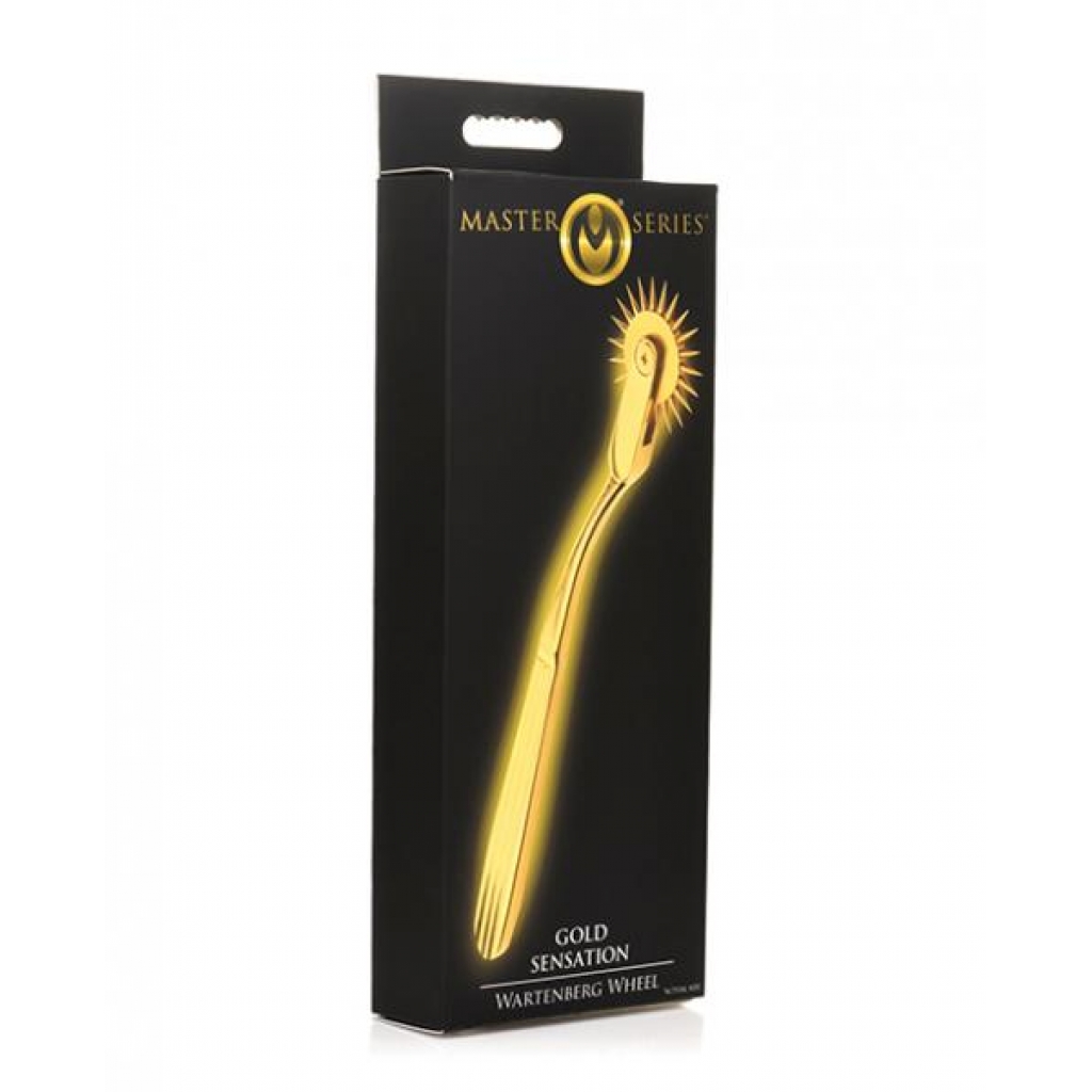 Master Series Gold Sensation Wartenberg Wheel - Gold - Medical Play