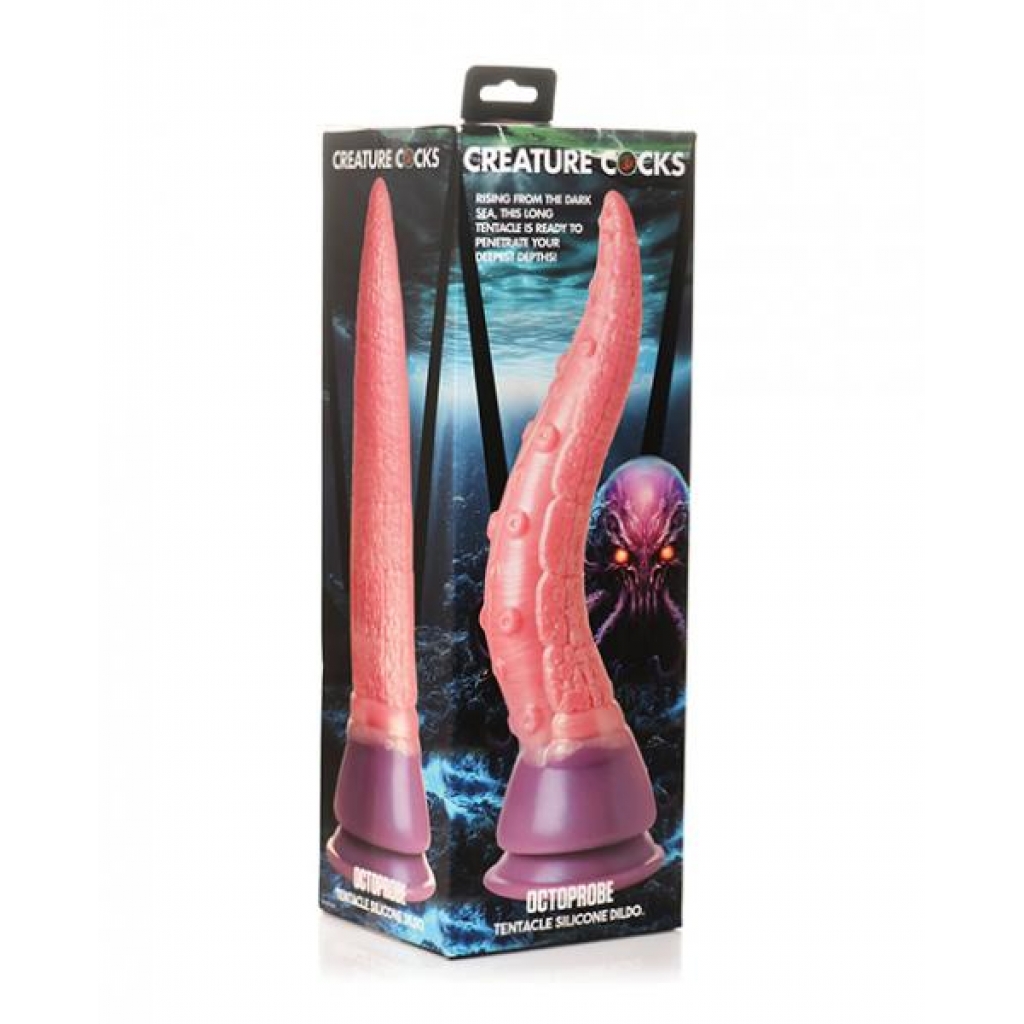 Creature Cocks Octoprobe Tentacle Silicone Dildo - Pink/purple - Extreme Dildos