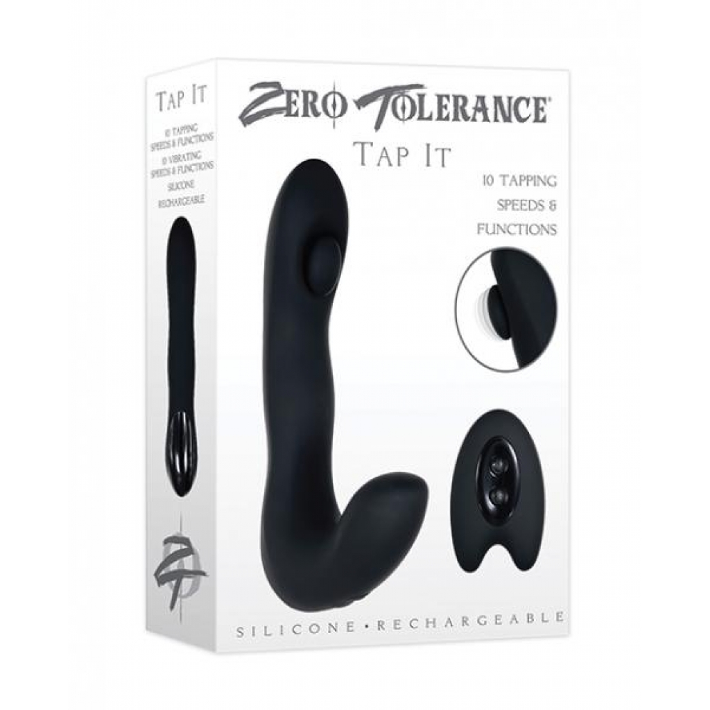 Zero Tolerance Tap It - Black - Prostate Toys