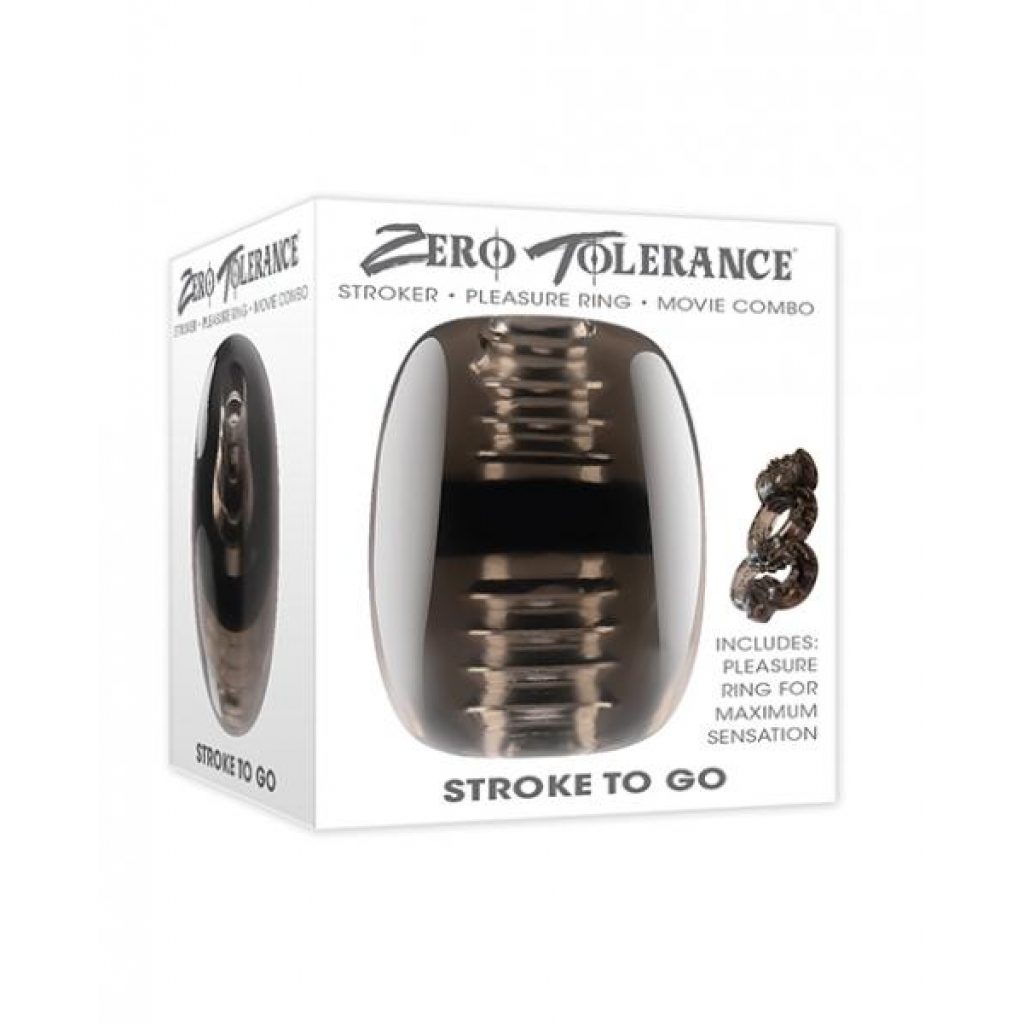 Zero Tolerance Stroke To Go - Black - Fleshlight