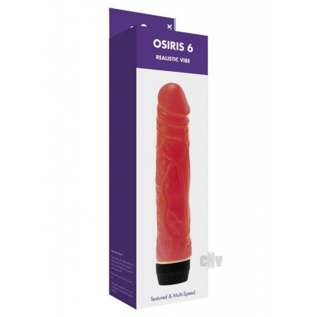 Kinx Osiris 6 Realistic Vibrator Pink Os - Realistic