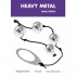 Heavy Metal Anal Beads Silver Kinx - Anal Beads