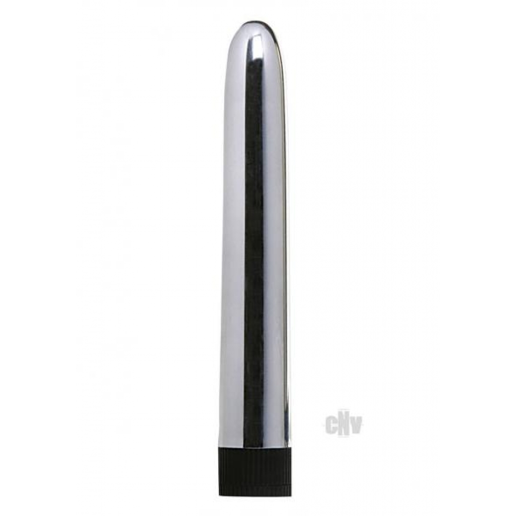 Minx Sensuous Smooth Vibrator - Silver OS