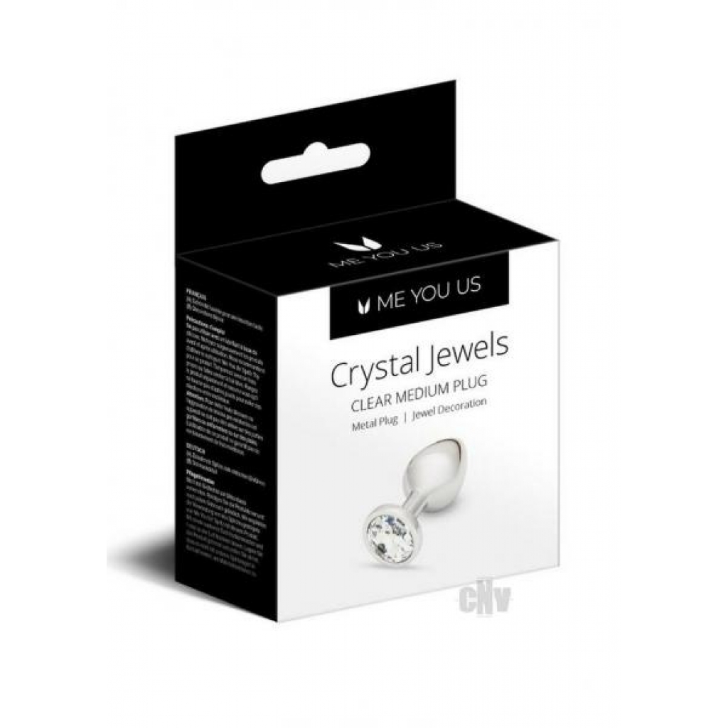 Myu Crystal Jewels Md Clr - Anal Plugs