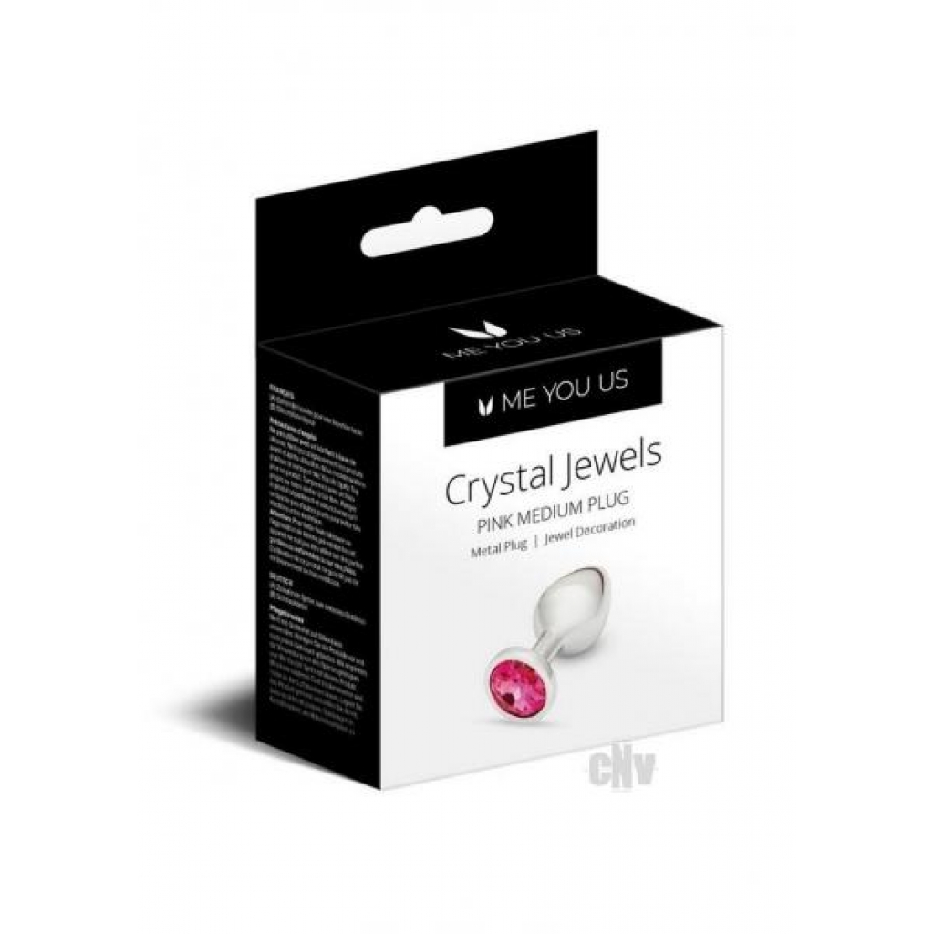 Myu Crystal Jewels Md Pnk - Anal Plugs