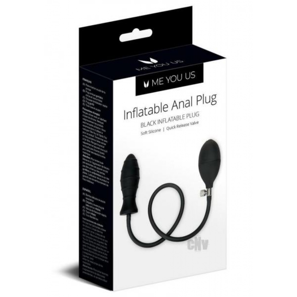 Myu Inflatable Anal Plug Blk - Anal Plugs